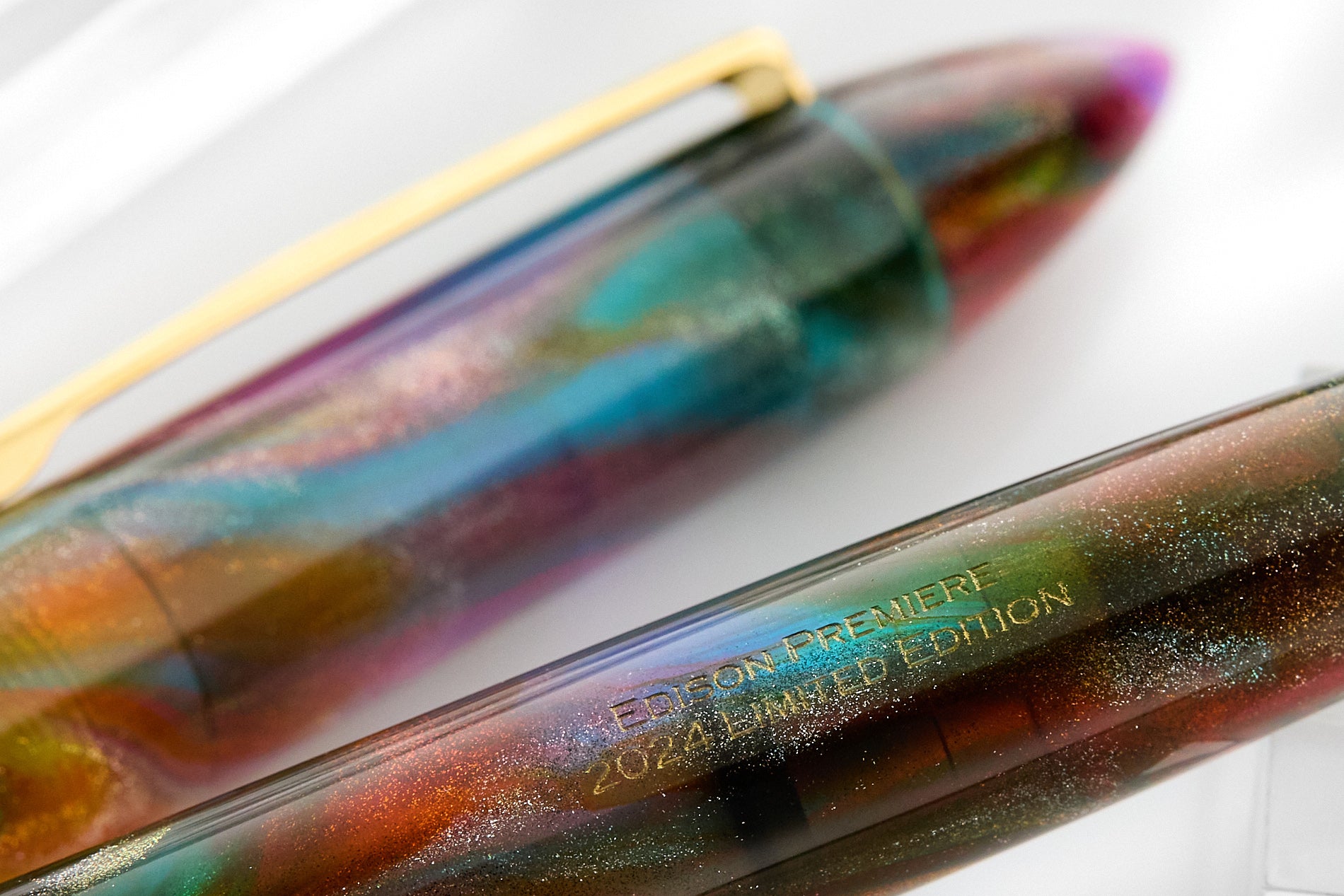 Edison Premiere Fountain Pen - Starry Primary Manipulation (Limited Edition)