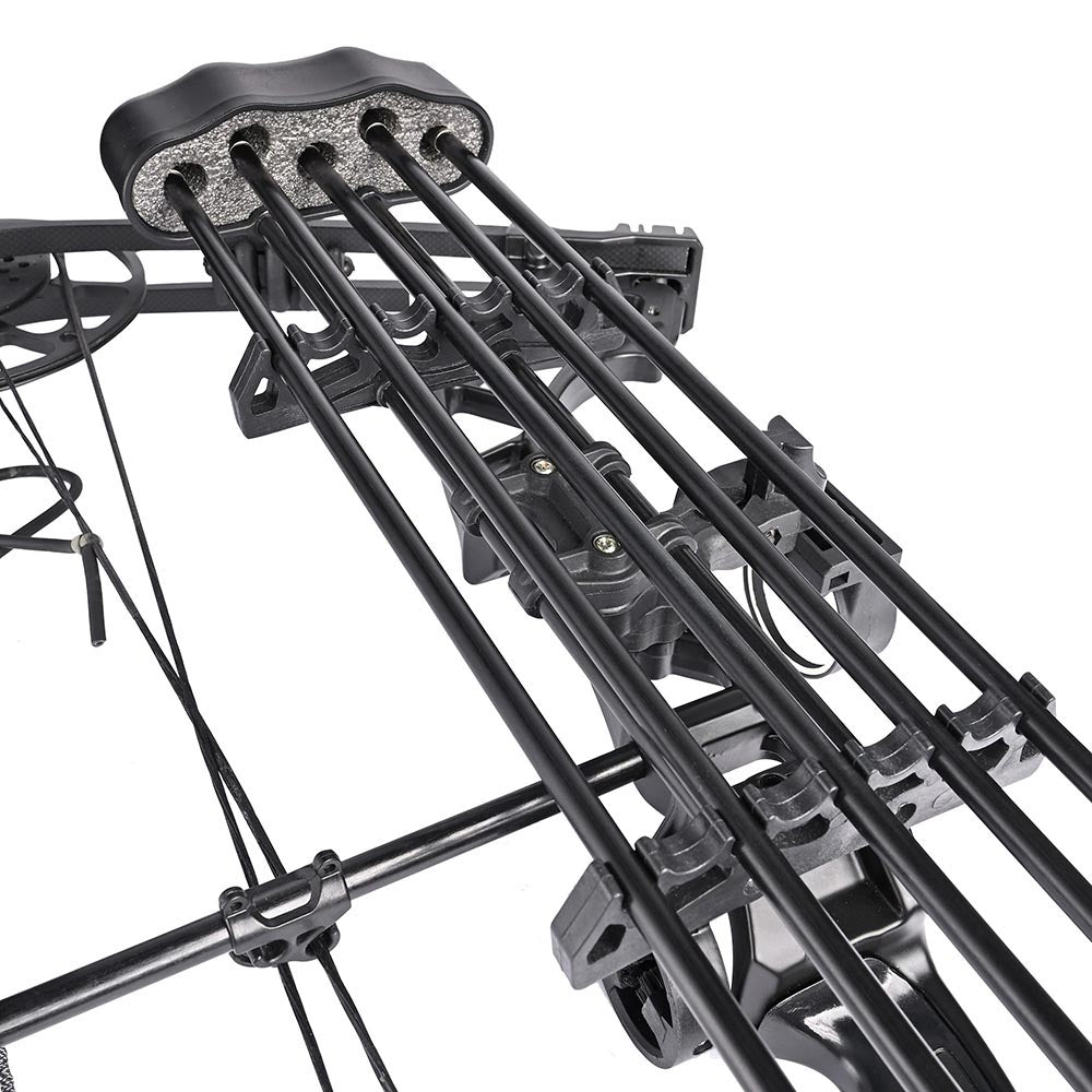 Yescom Youth Compound Bow Kit 16-28lbs with 6 Carbon Arrows