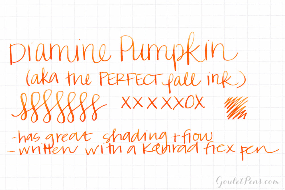 Diamine Pumpkin - 30ml Bottled Ink