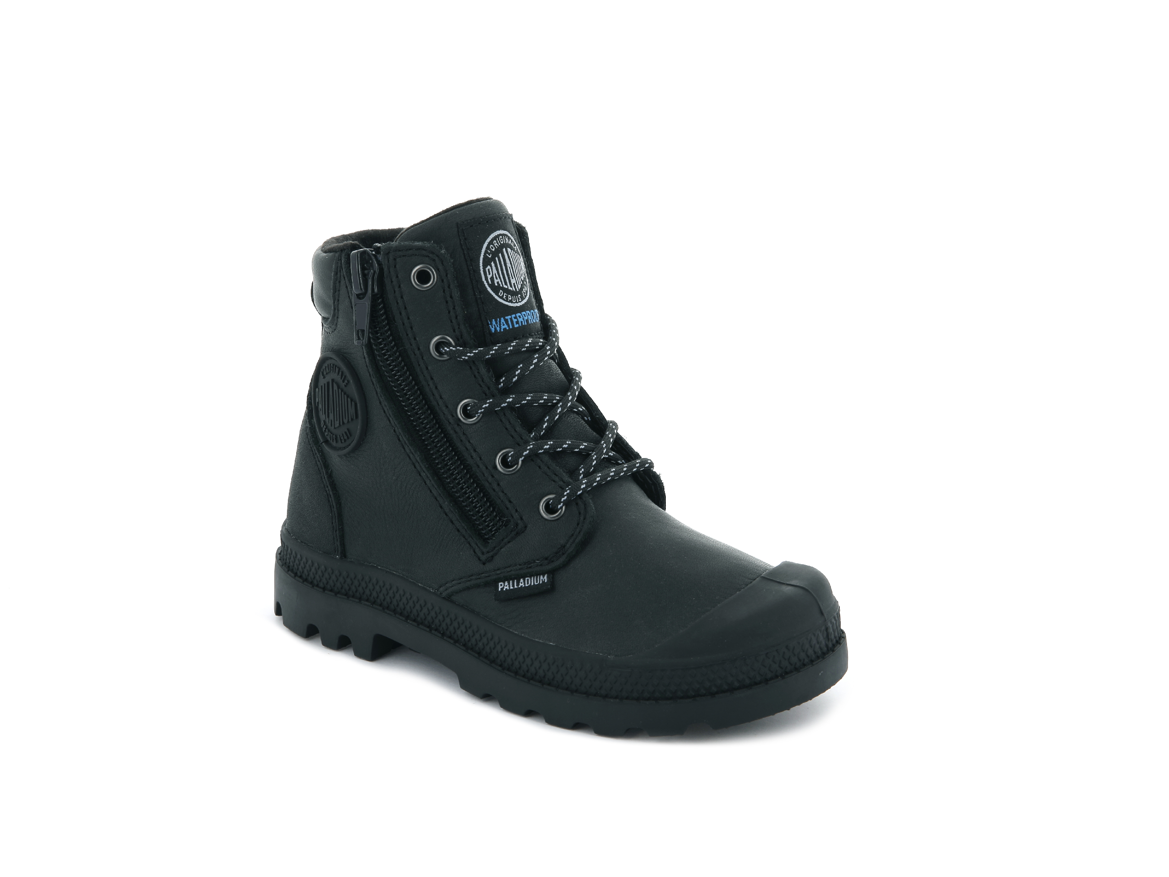 53476-061-M | PAMPA HI CUFF WATERPROOF | RAVEN/BLUE FOG