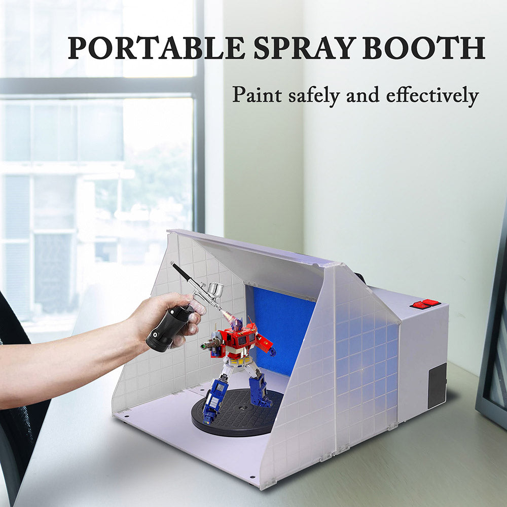 Yescom Portable Airbrush Hobby Spray Booth with Fan Filter