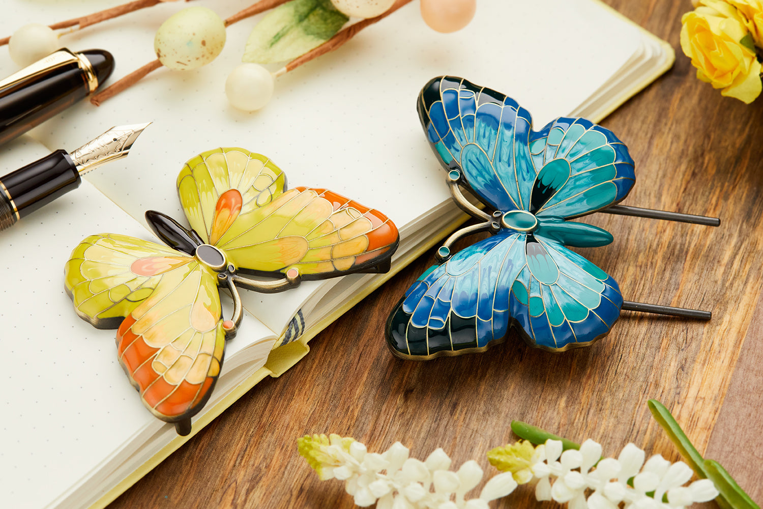 Esterbrook Butterfly Book Holder - Yellow