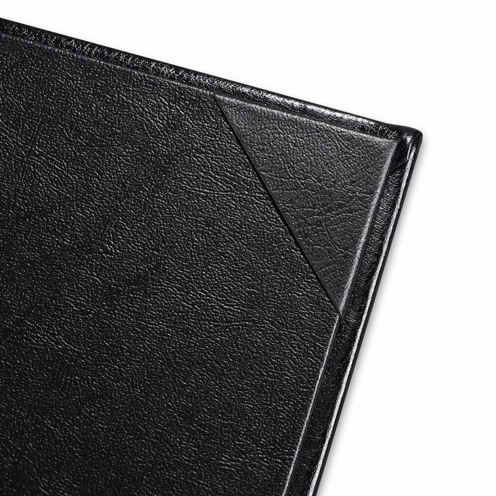 Yescom 4.25x11 PU Leather Menu Covers Set(5) 2-View