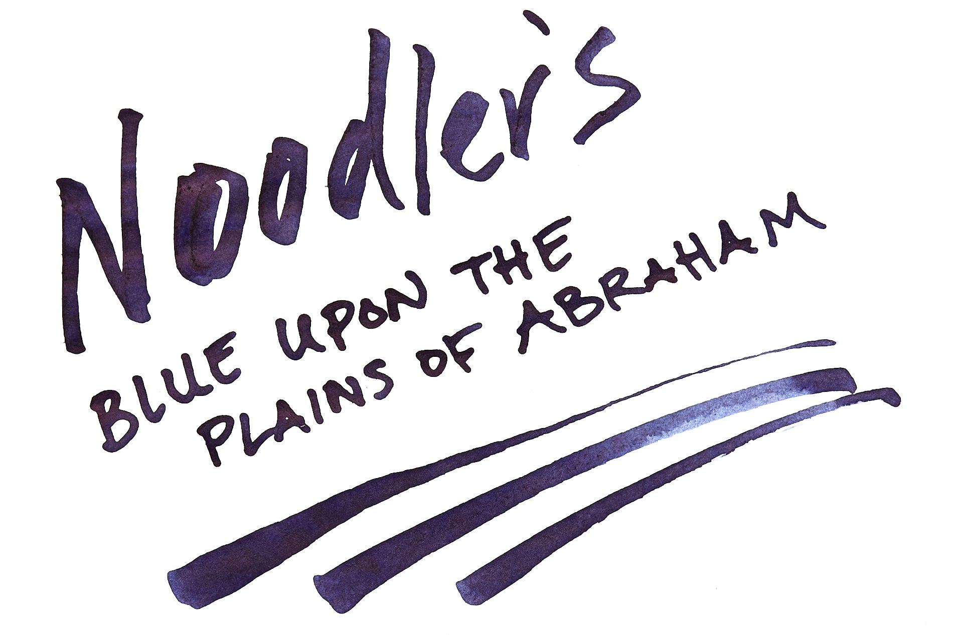 Noodler's Blue Upon the Plains of Abraham - 3oz Bottled Ink