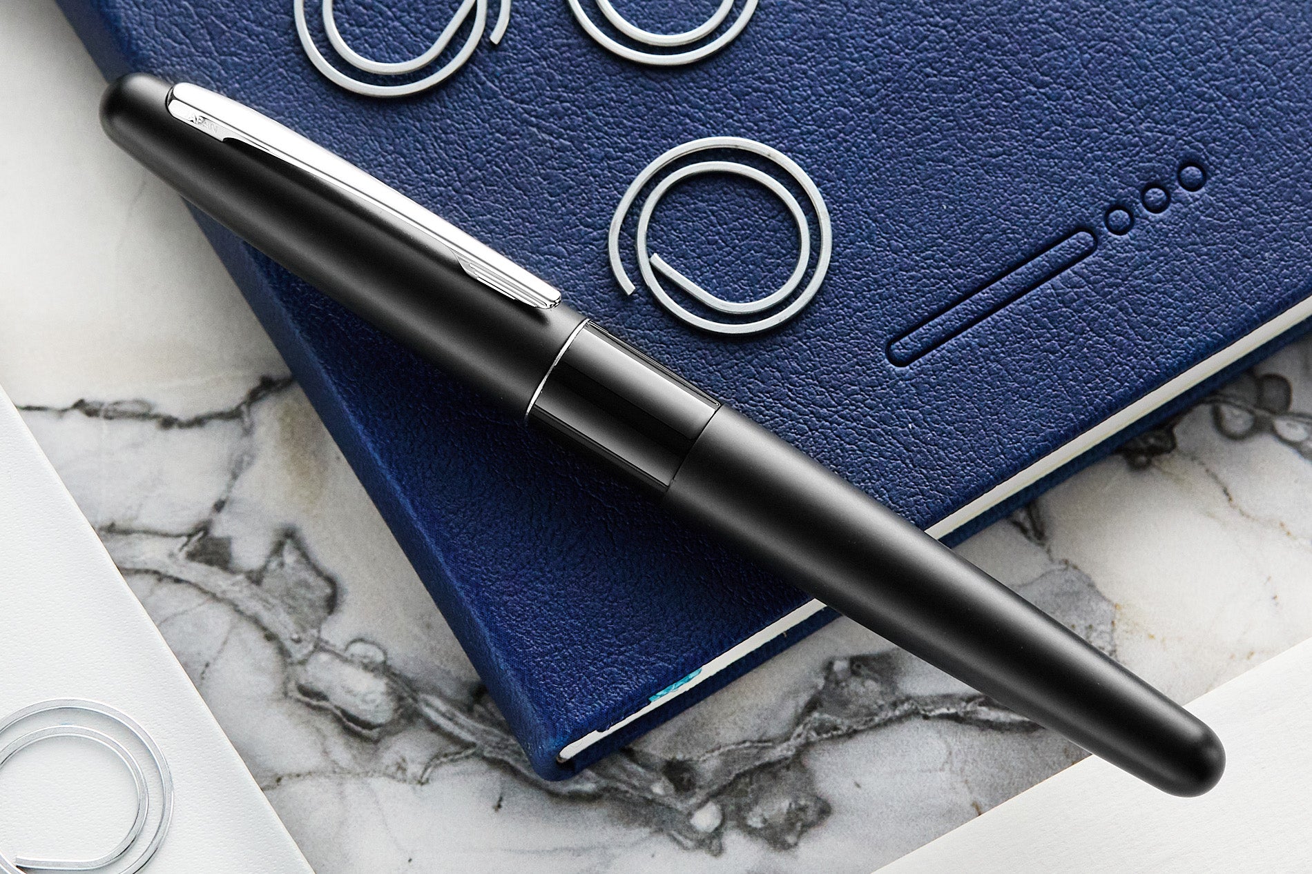 Pilot Metropolitan Fountain Pen - Black Plain