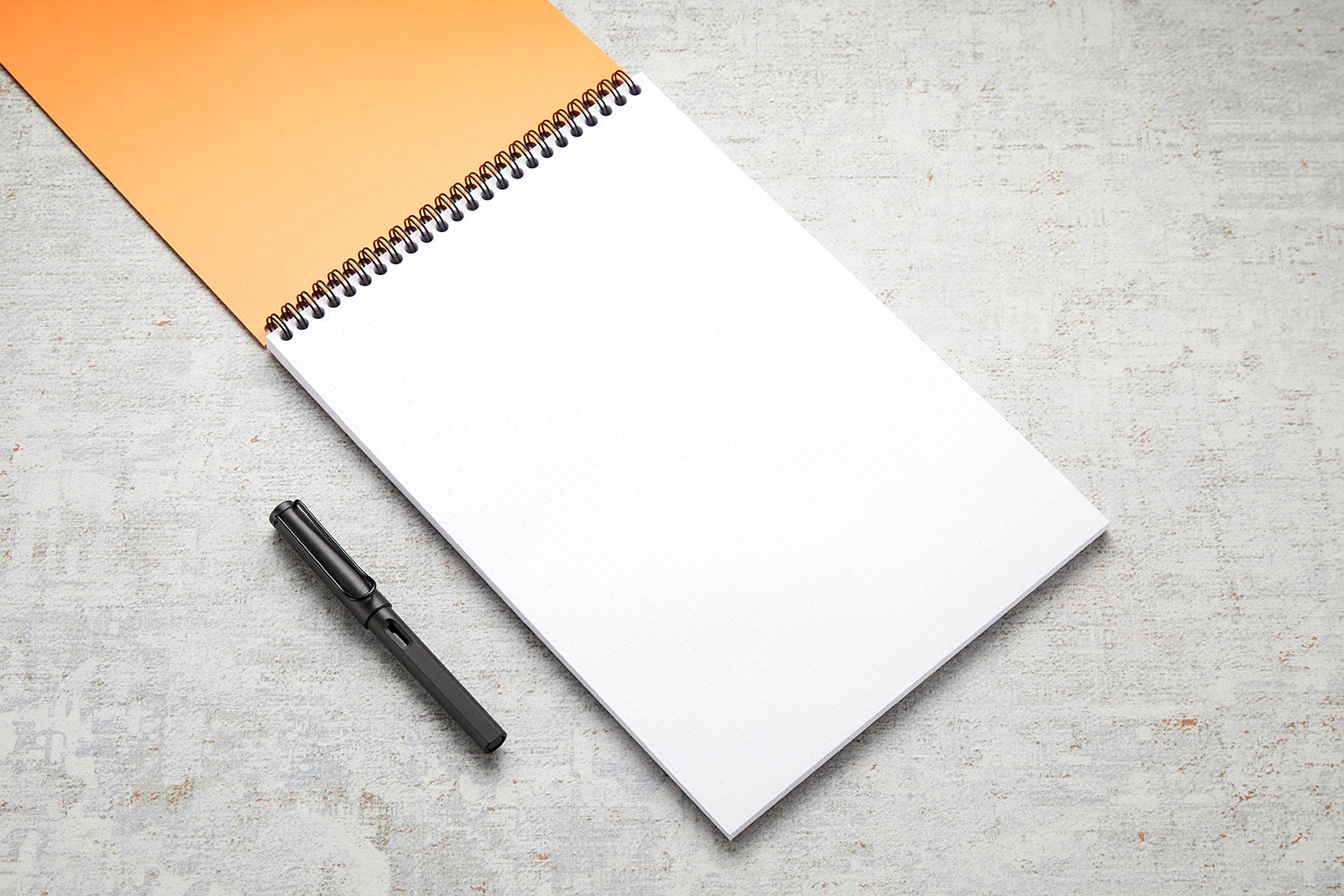 Rhodia No. 18 Top Wirebound A4 Notepad - Orange, Dot Grid