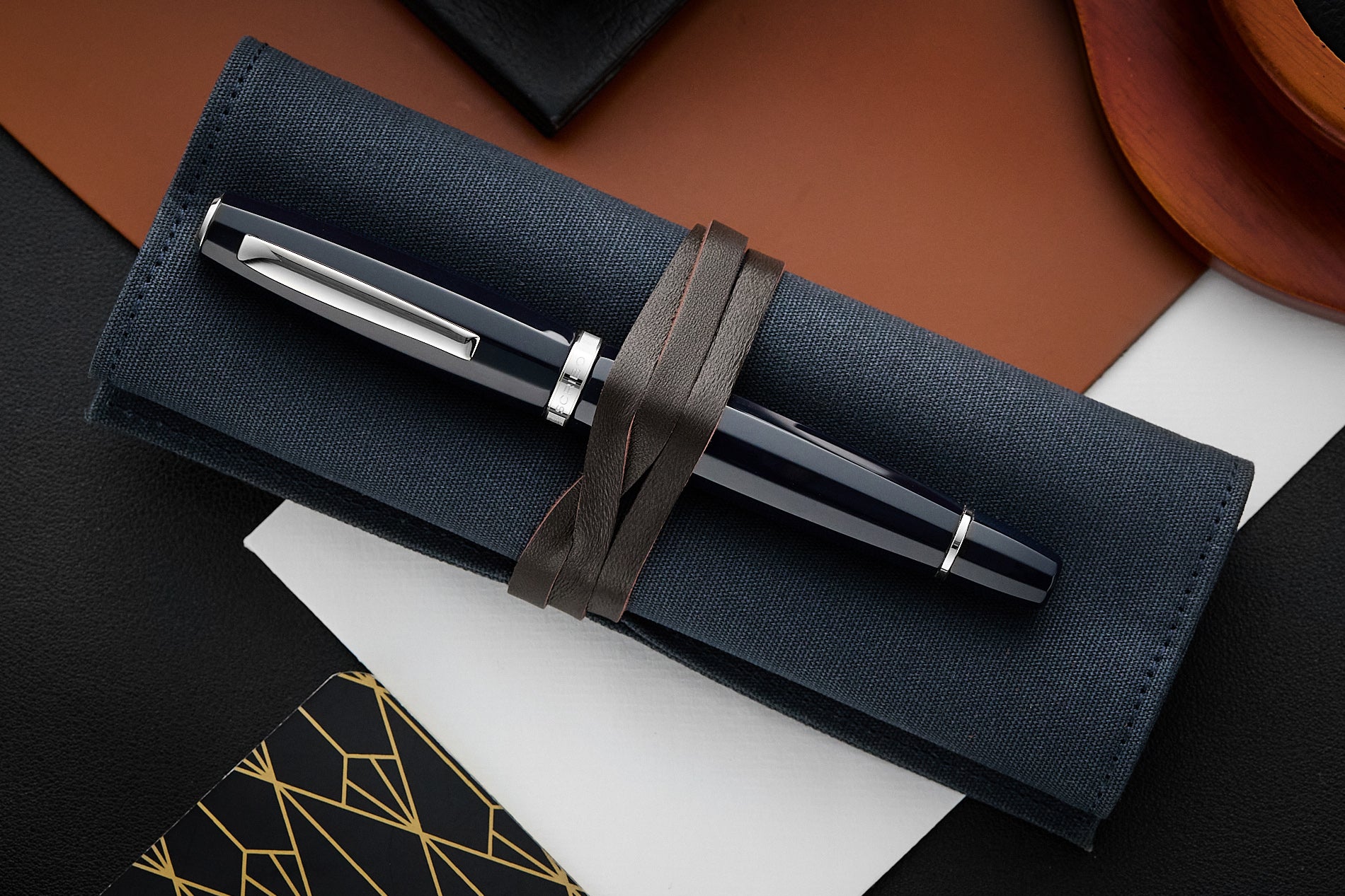 SCRIBO FEEL Fountain Pen - Blue Black