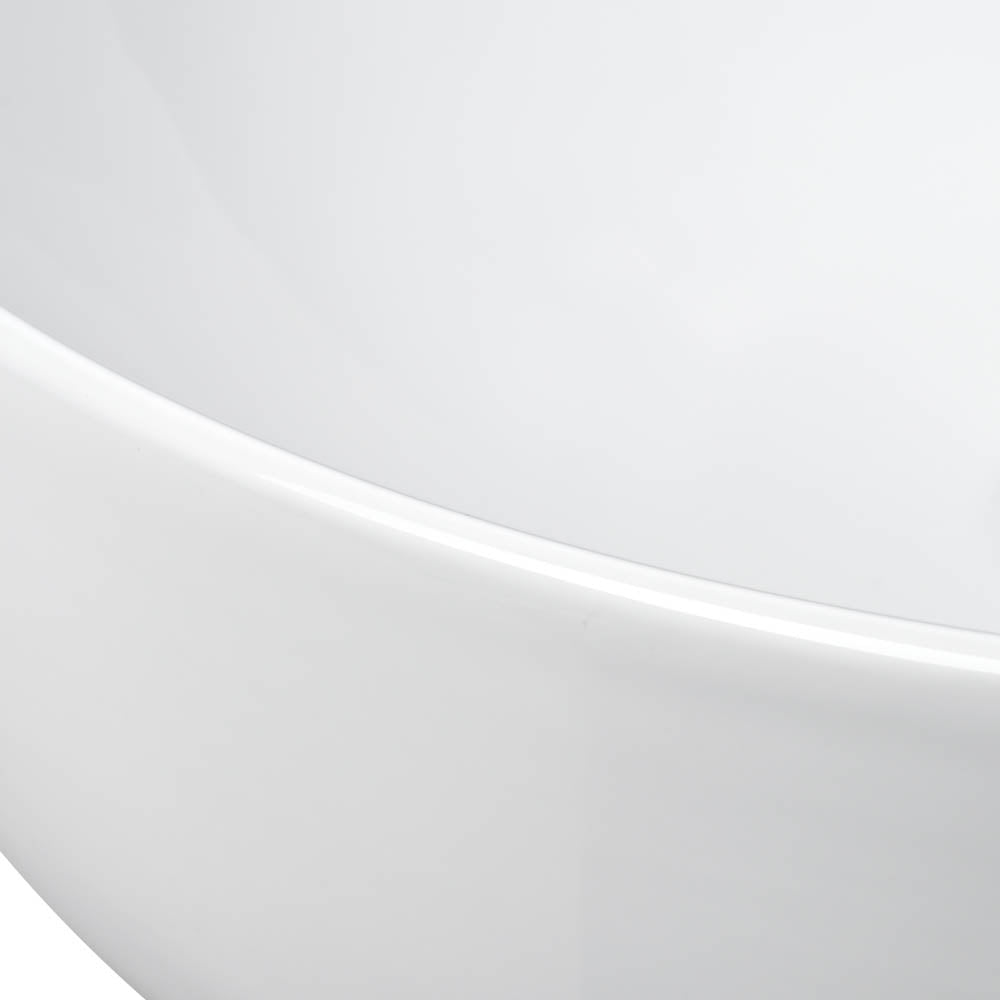 Aquaterior Bathroom Sink Vessel BowlPop Up Drain 16