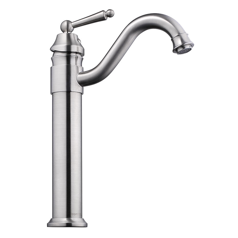 Yescom 13 Bathroom Bar Sink Vessel Faucet Brushed Nickel