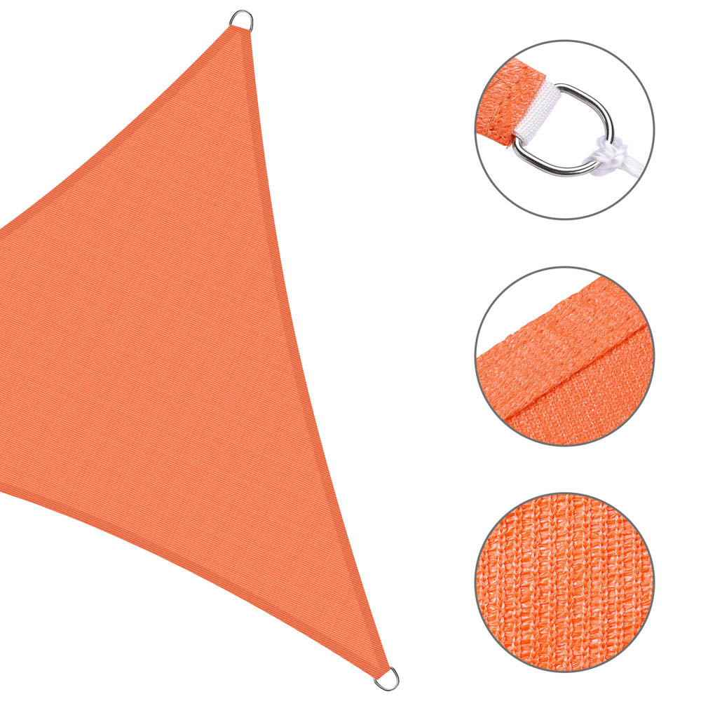 Yescom Patio Triangle Sun Sail Shade Canopy 3ft