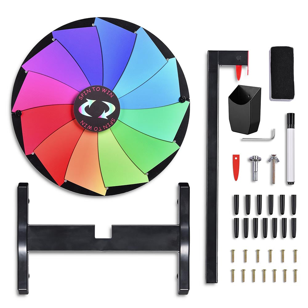 WinSpin 15 Prize Wheel Tabletop Breeze Wheel 12-Slot