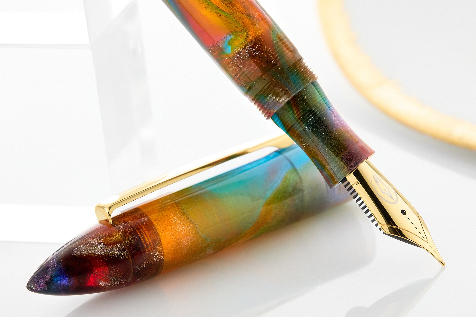 Edison Premiere Fountain Pen - Starry Primary Manipulation (Limited Edition)