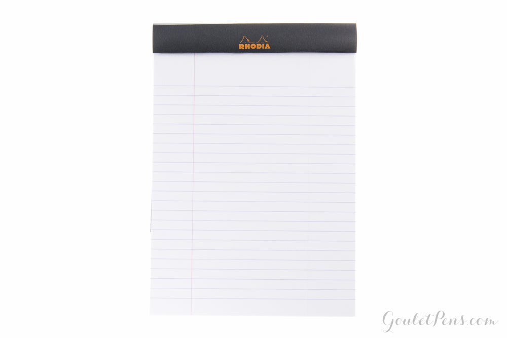 Rhodia No. 16 A5 Notepad - Black, Lined