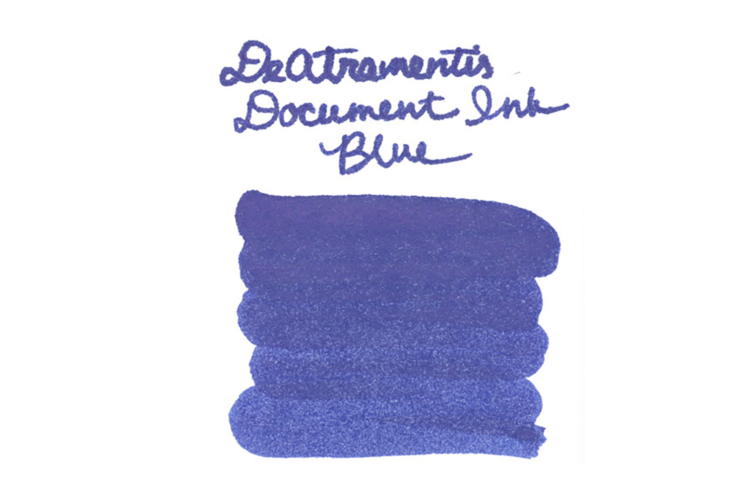 De Atramentis Document Ink Blue - Ink Sample