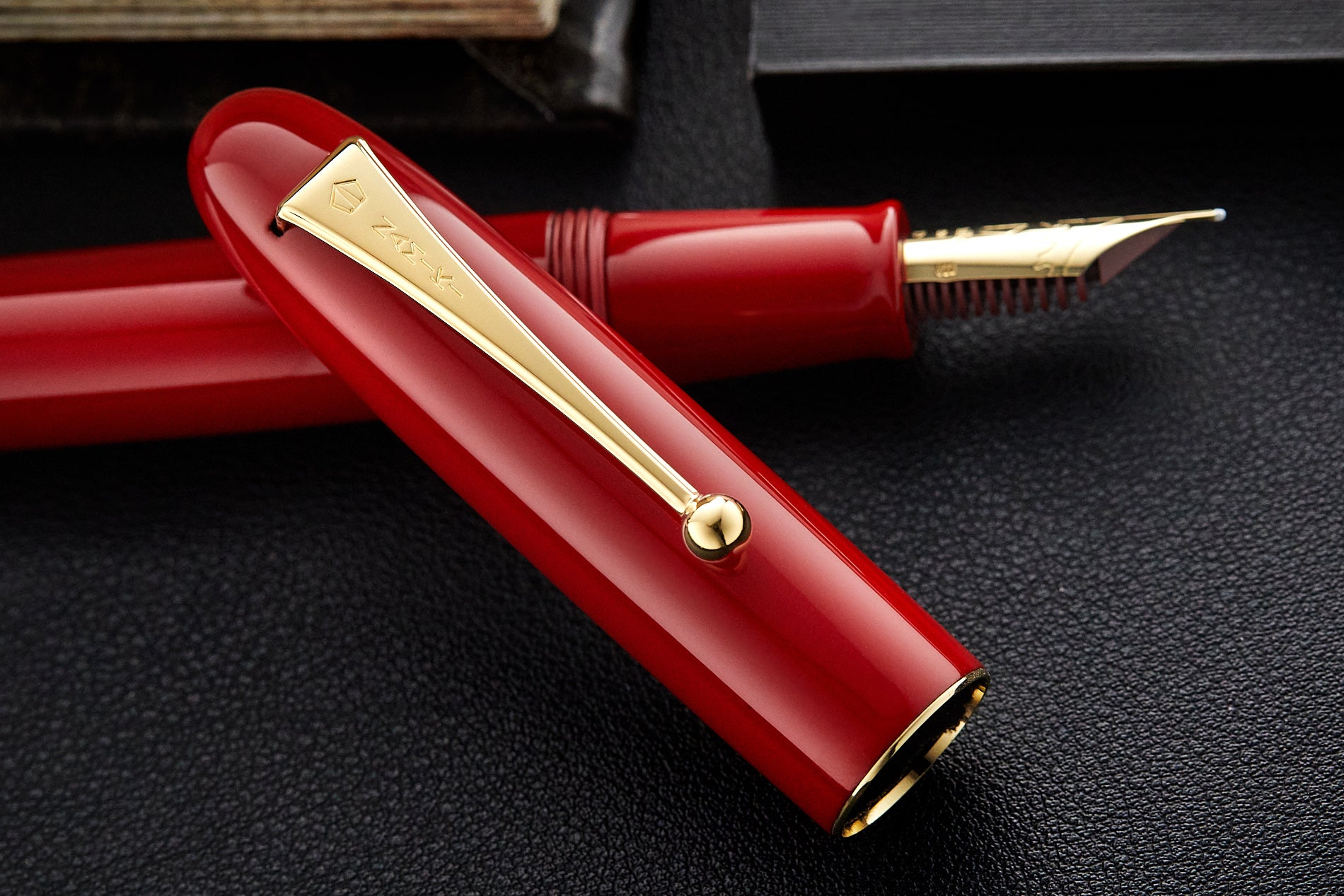 Namiki Yukari Royale Urushi Fountain Pen - Vermillion