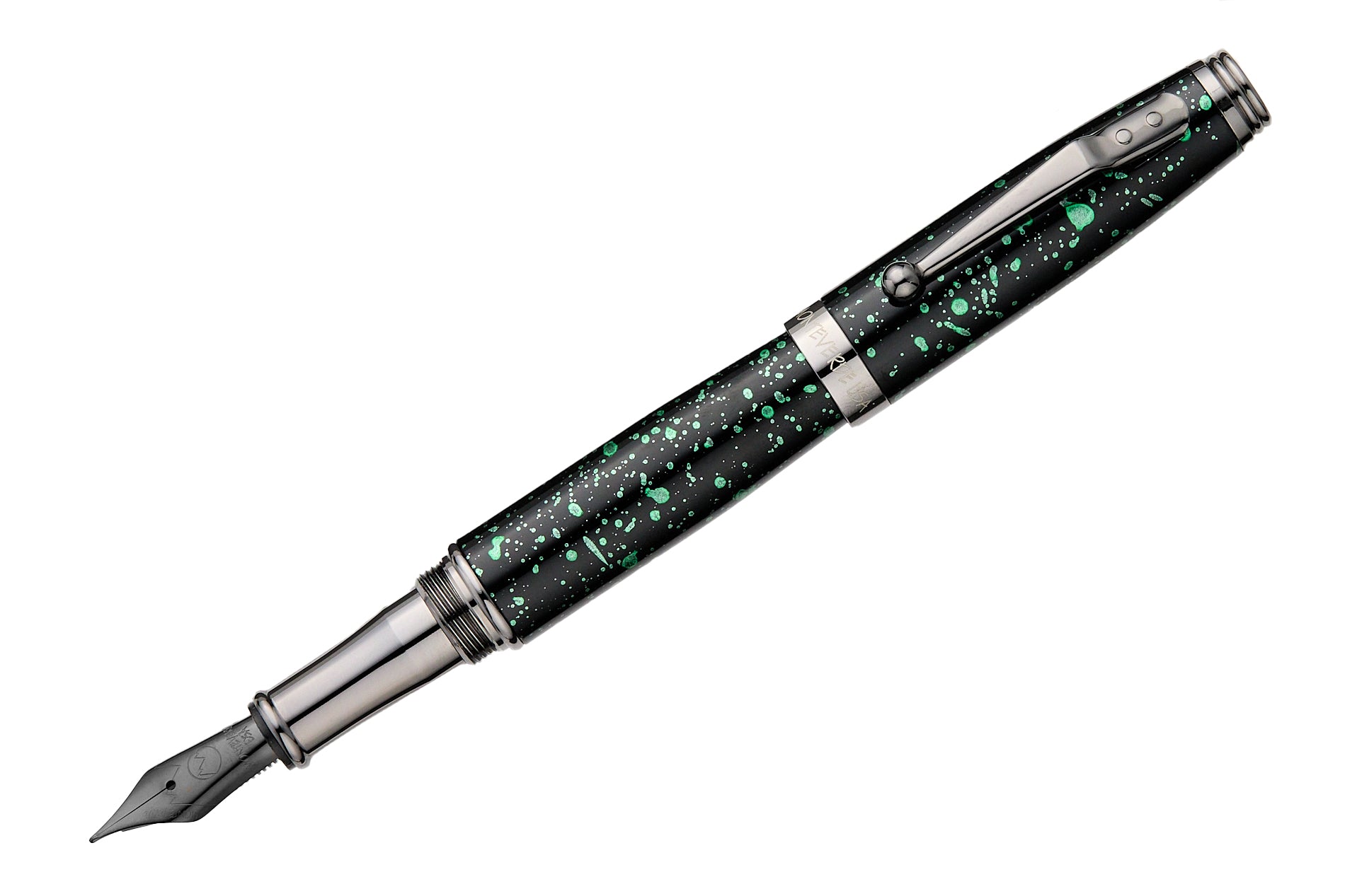 Monteverde Invincia Vega Fountain Pen - Starlight Green