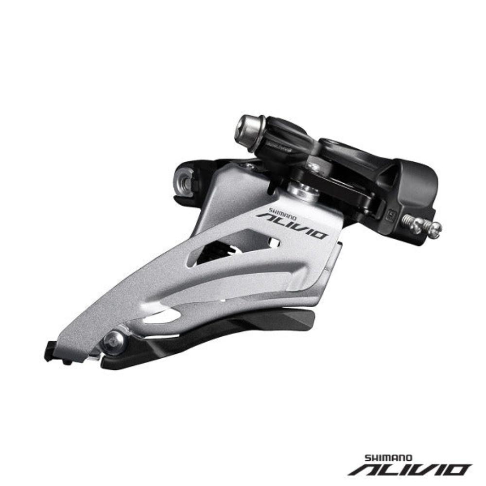 Shimano Front Derailleur Alivio 2x9 Mid Clamp for 36T CS Angle:64-69 C:48.8mm - FD-M3120-M