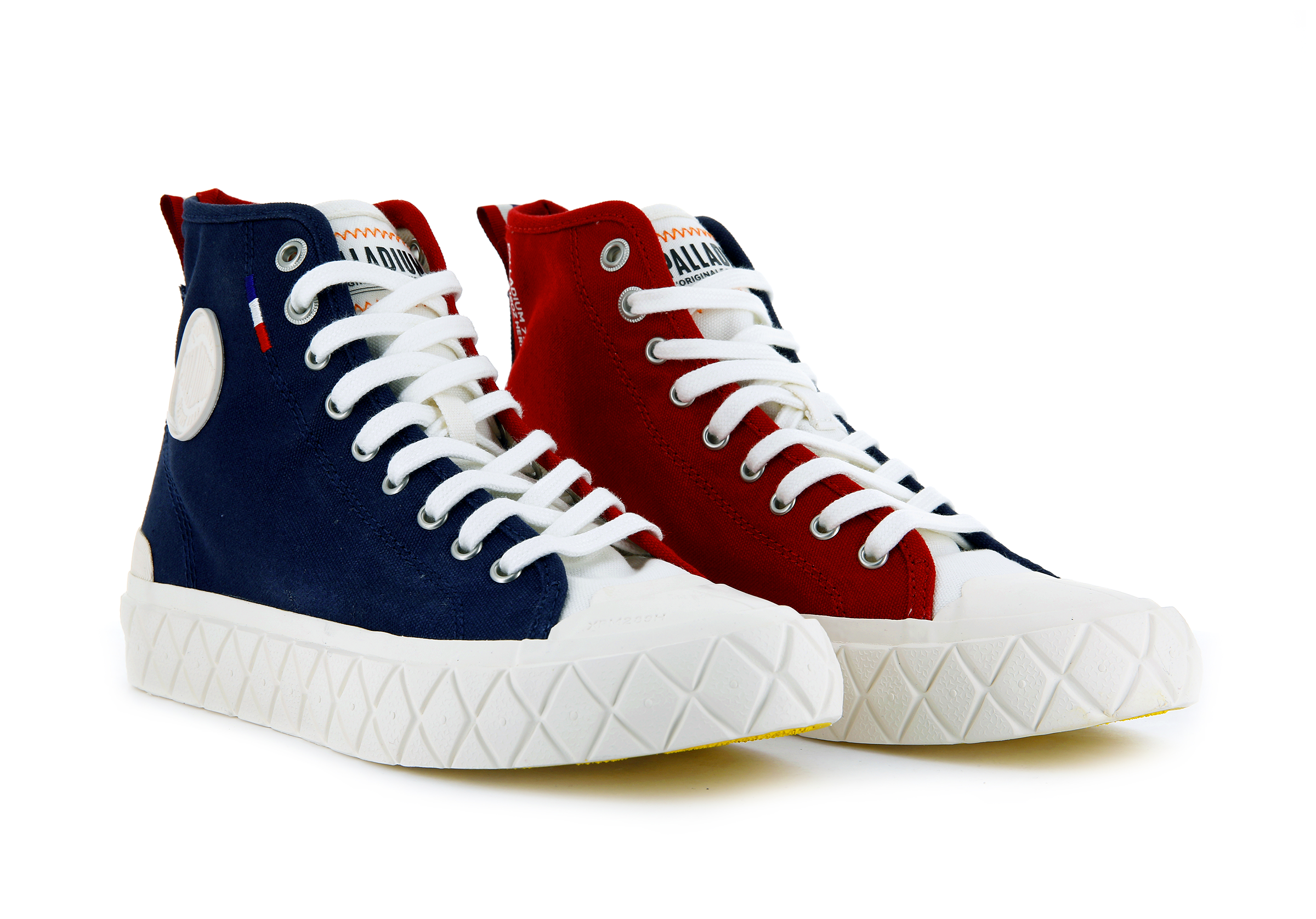 77015-402-M | PALLA ACE CANVAS MID | MOOD INDIGO/CHILI PEPPER