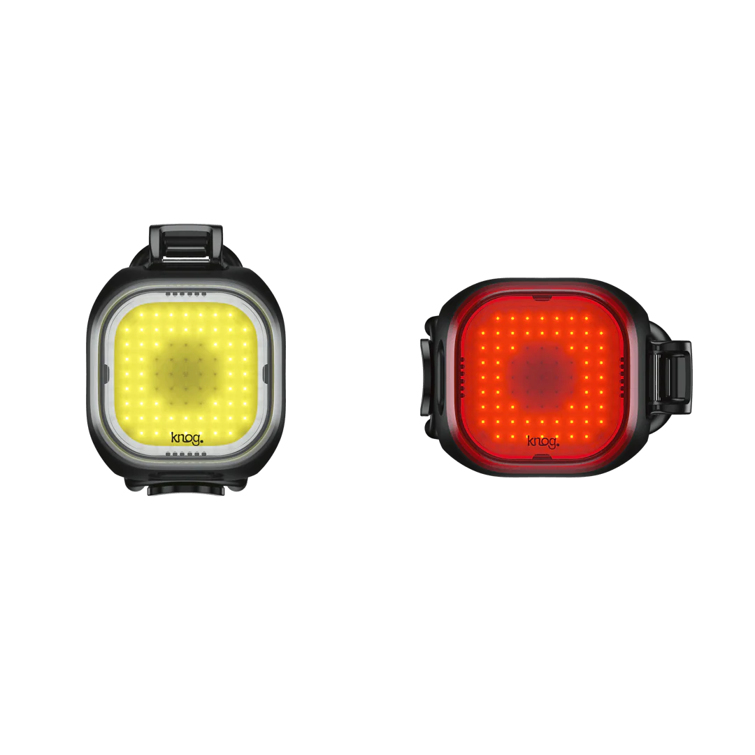 Knog Blinder Mini Square Twinpack Light Set