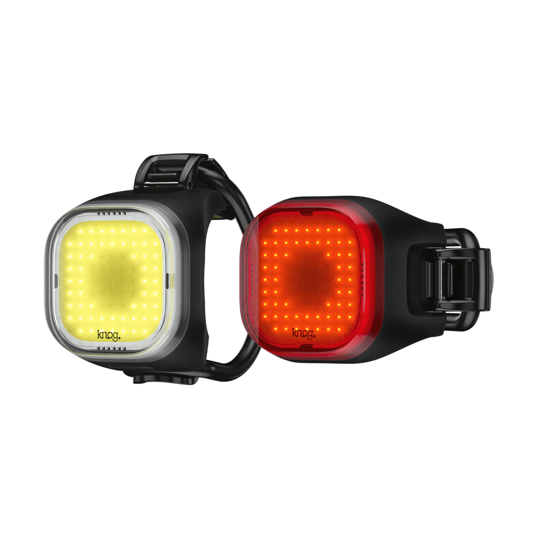 Knog Blinder Mini Square Twinpack Light Set