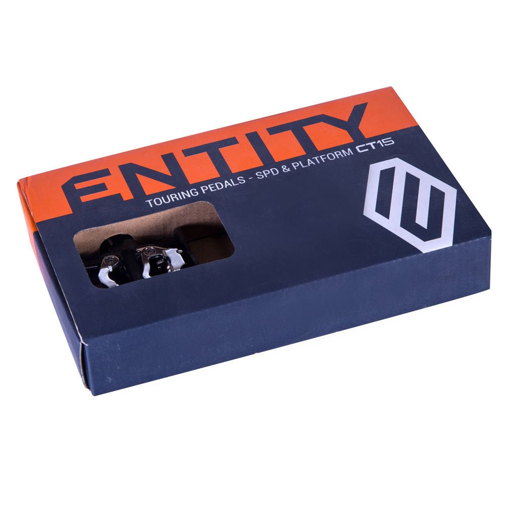 Entity CT15 Multi - Purpose Mountain Bike Pedals - Shimano SPD Compatible with Cleats