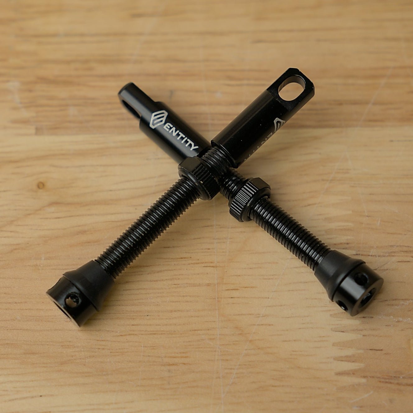 Entity TV45 - Aluminium 50mm Tubeless Valves - Pair