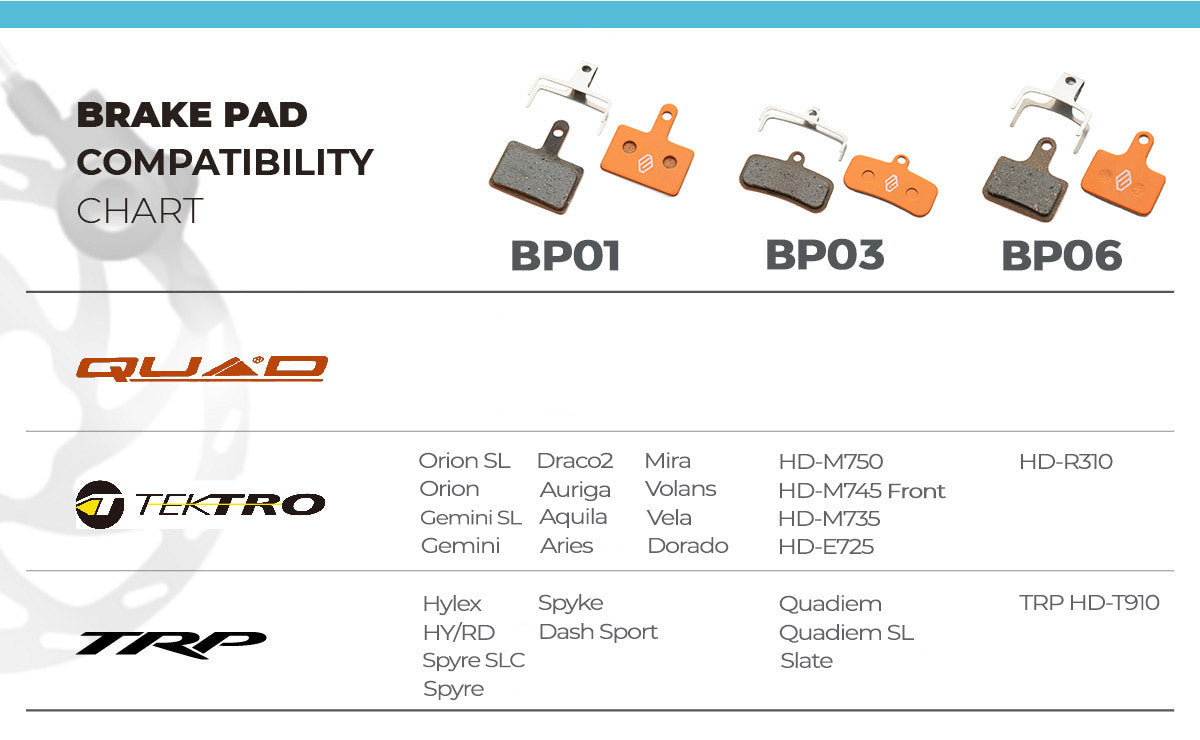 Entity BP03 Disc Brake Pads - Organic (Shimano Saint/TRP)