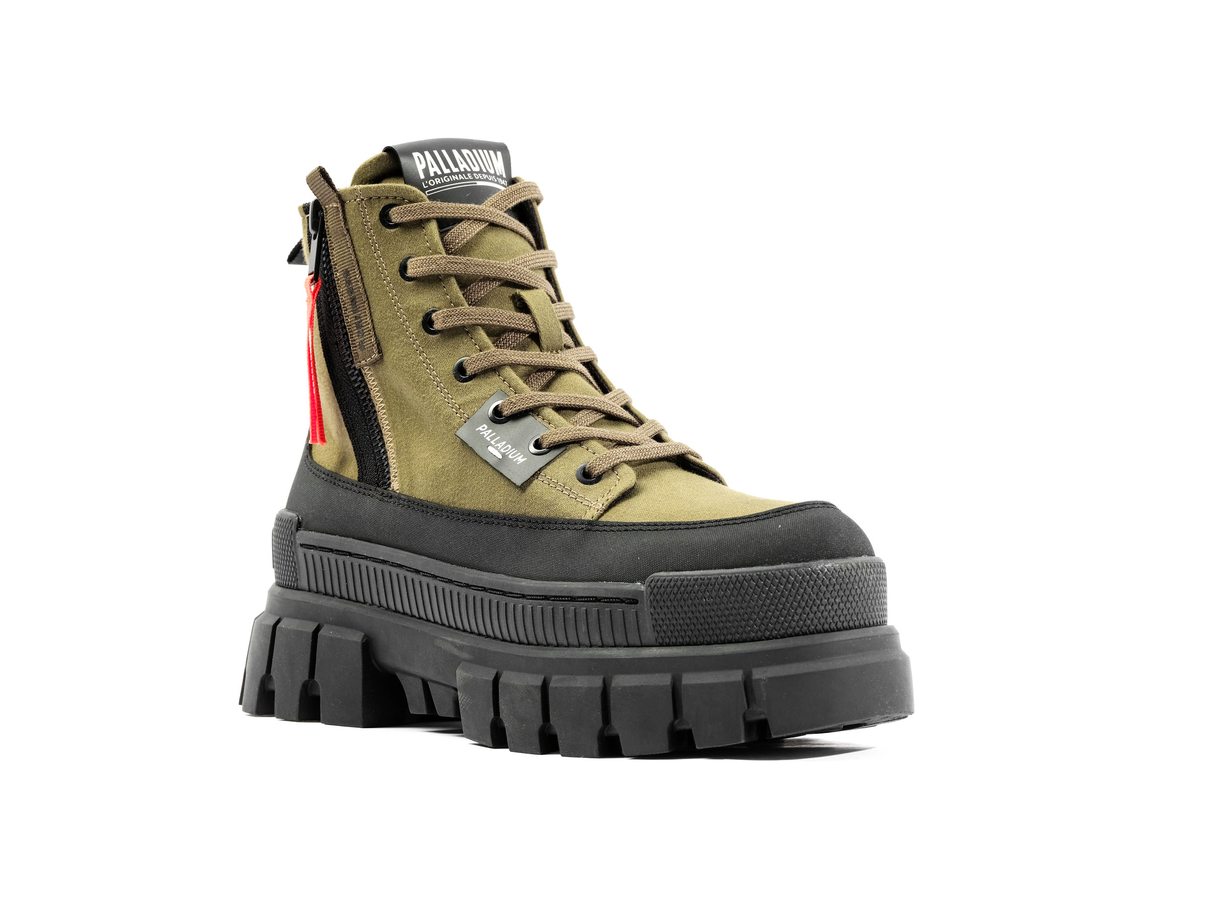 98860-325-M | REVOLT BOOT ZIP TX | OLIVE NIGHT