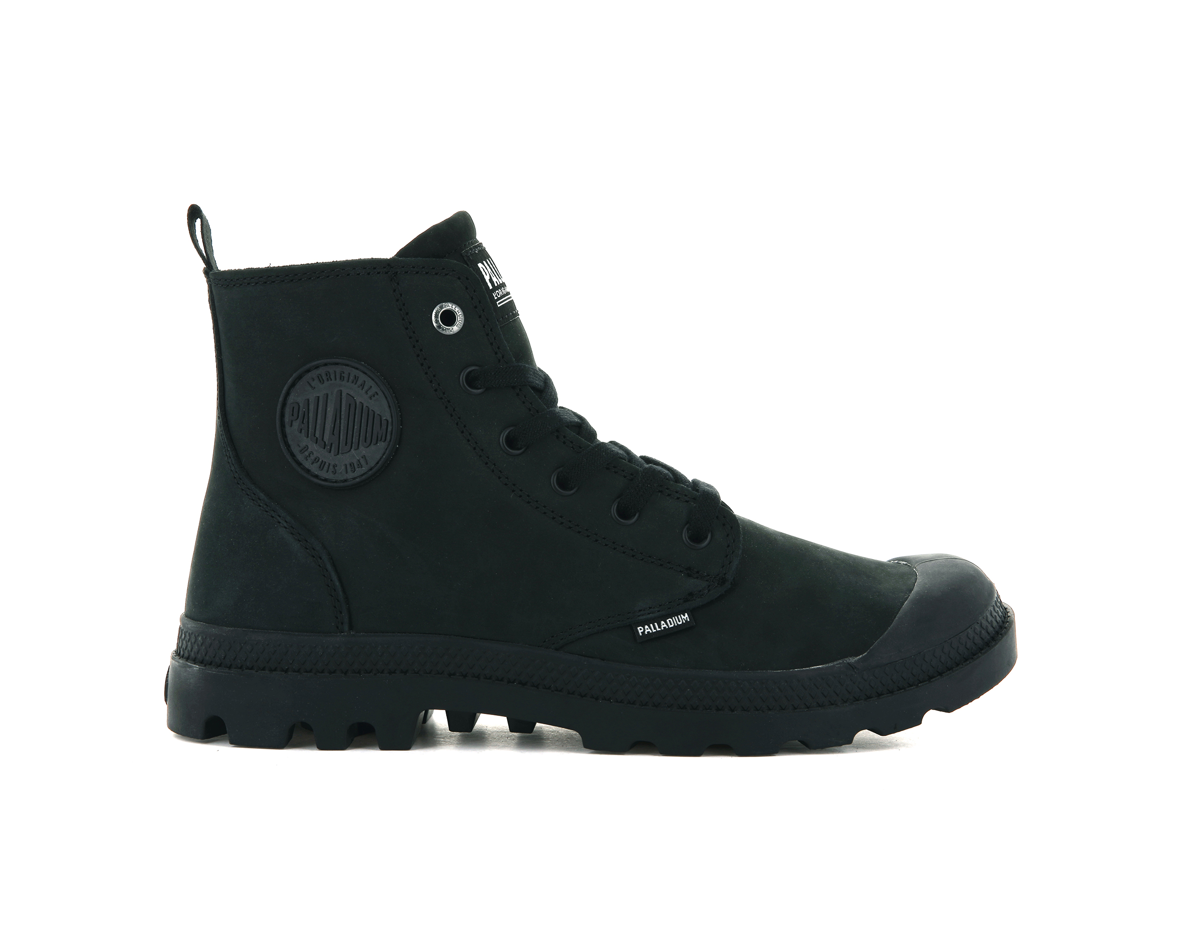 06440-008-M | PAMPA HI ZIP NBK | BLACK/BLACK