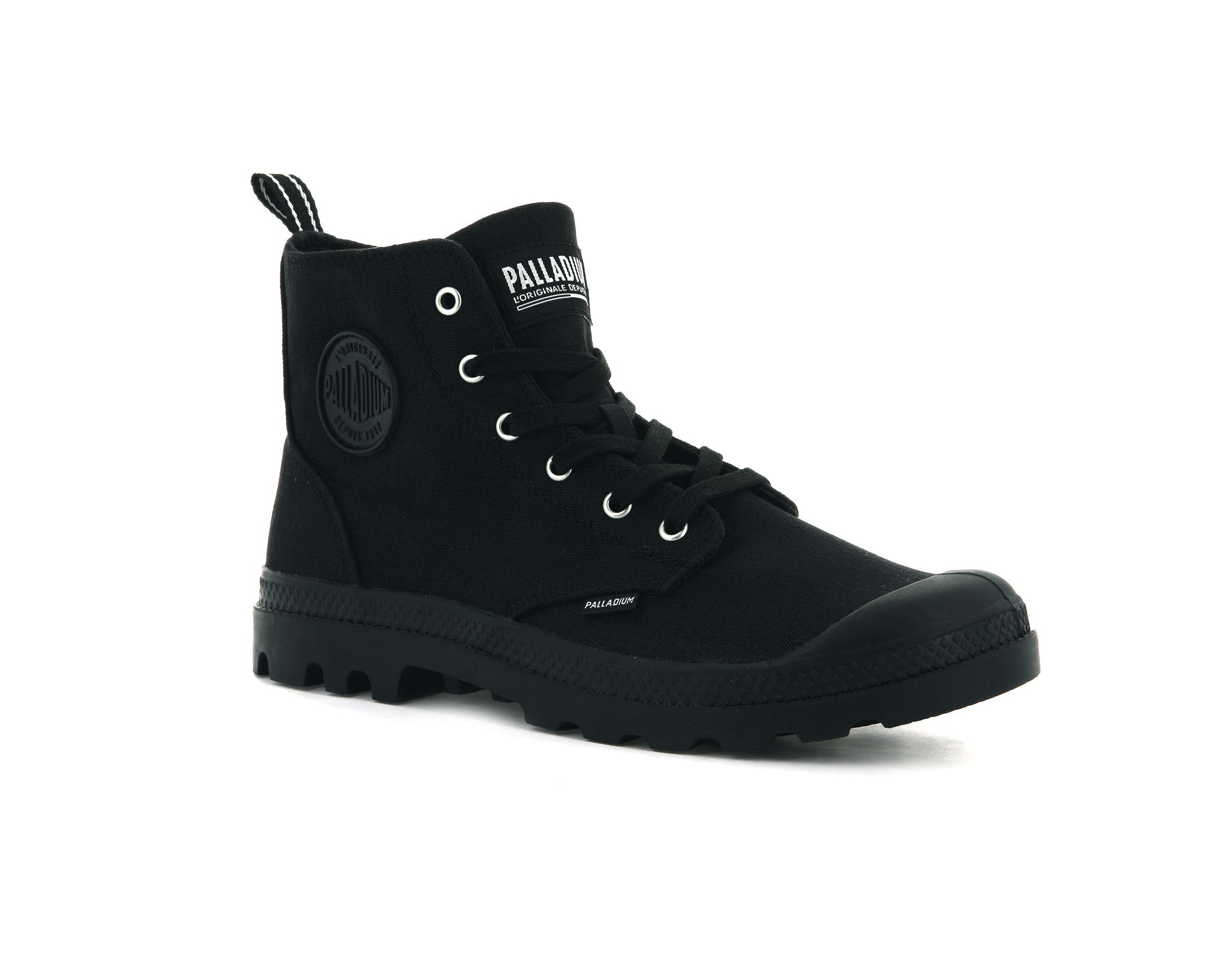 76694-008-M | PAMPA HI ZIP CANVAS | BLACK