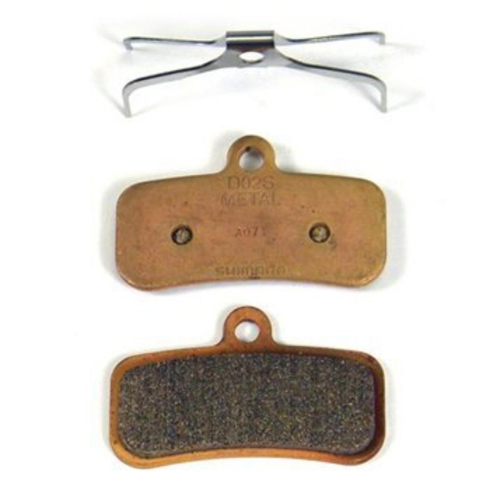 Shimano Metalic Brake Pads and Spring (D02S) - BR - M810