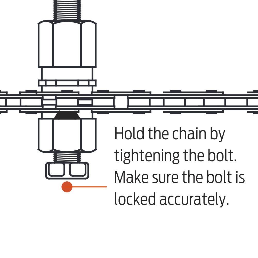 Super B Chain Rivet Extractor