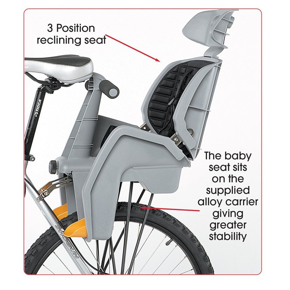 Beto Deluxe Baby Seat with Rack