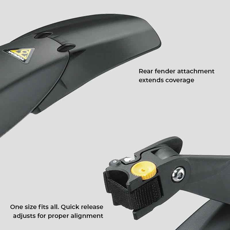 Topeak DeFender RX 279er Bicycle Mudguard - Rear