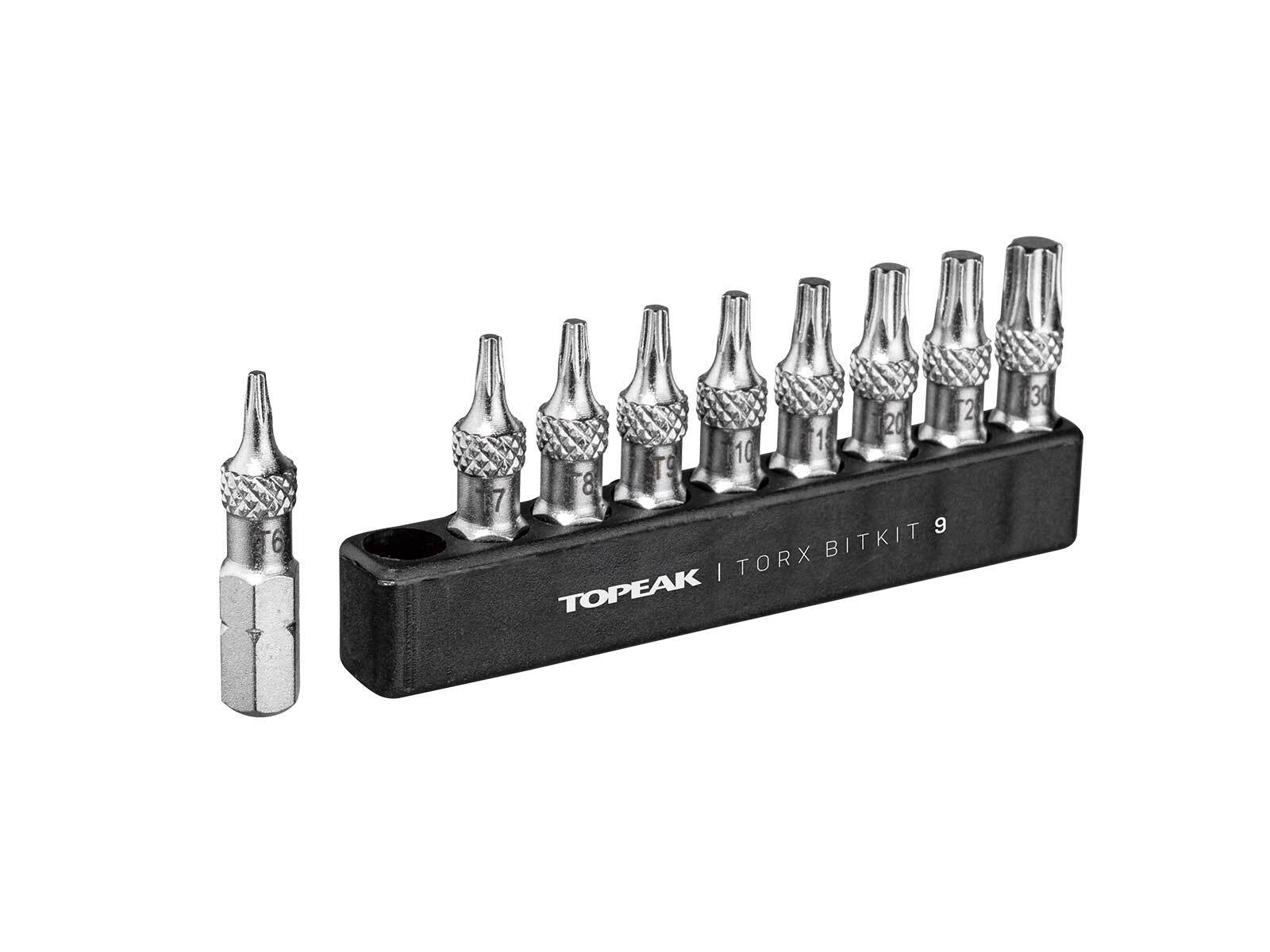 Topeak Torx Bitkit - 9 Piece Torx Bit Set