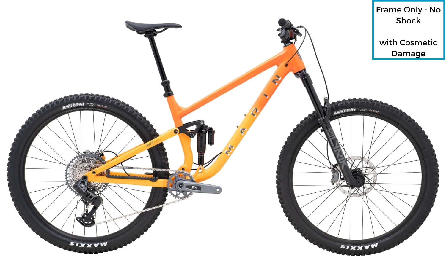 Ex Demo - 2025 Marin Rift Zone XR AXS - Frame Kit