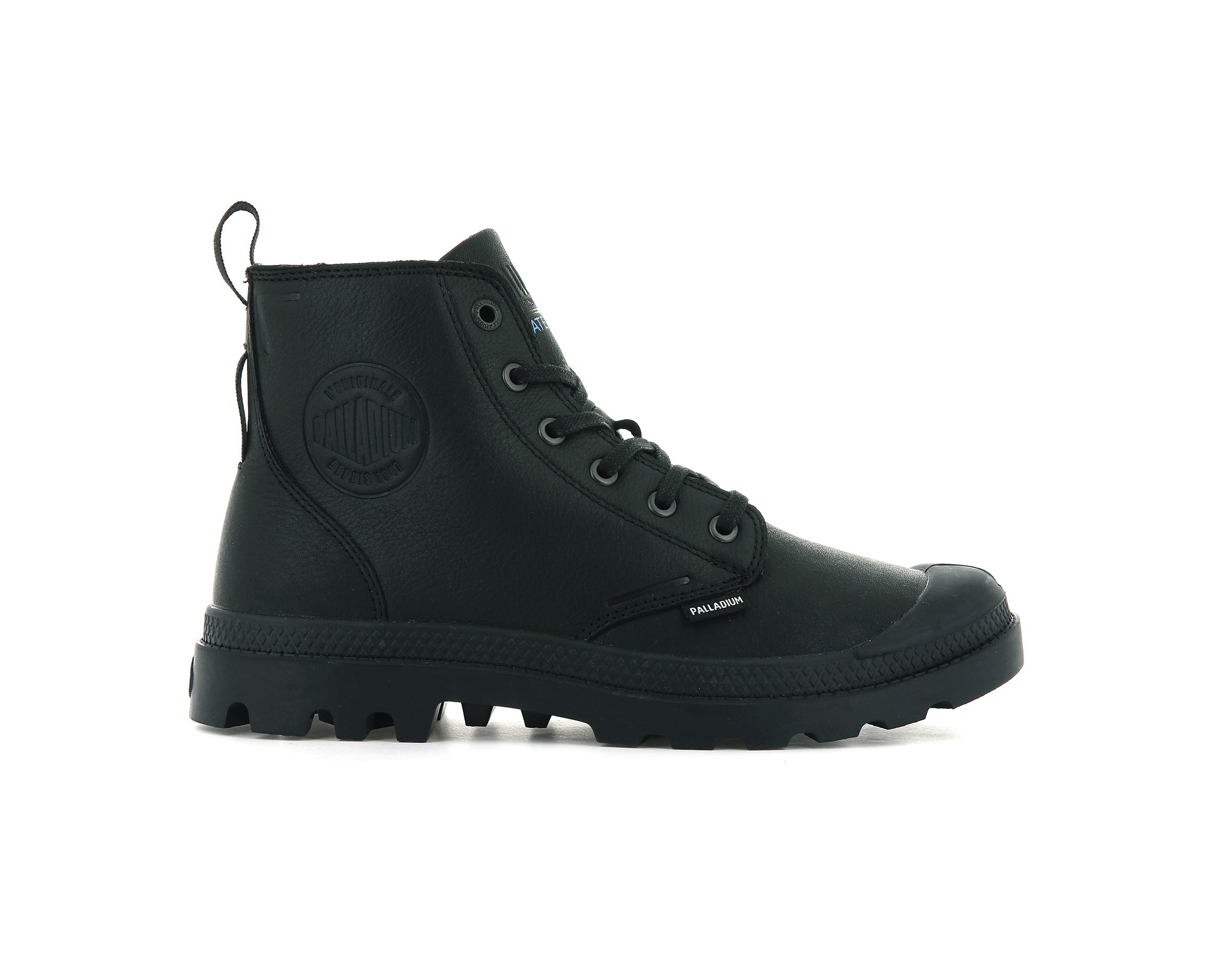 77047-008-M | PAMPA HI ESS LTH WP | BLACK/BLACK