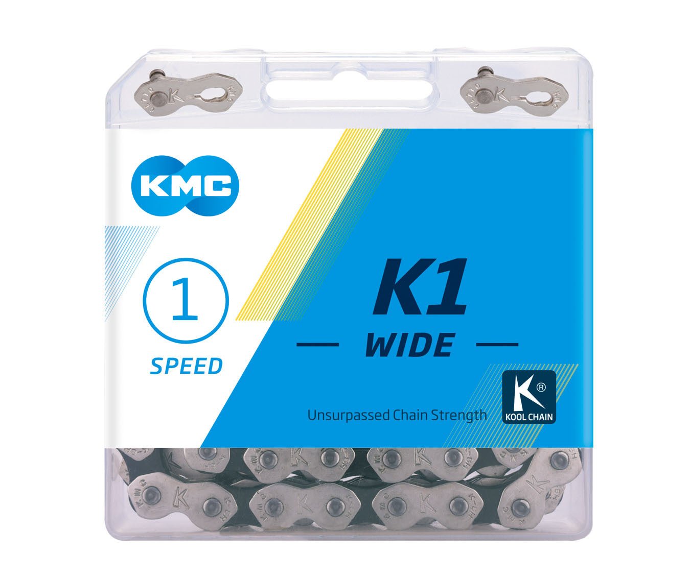 KMC K1 Wide BMX, Fixie and Track - Single Speed 1-2 x 1-8 112 links