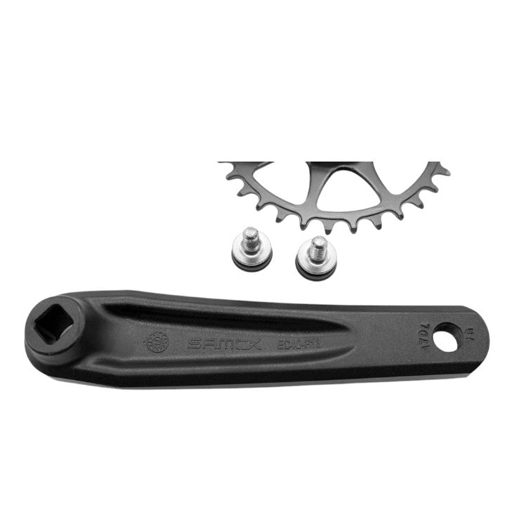 Samox Crankset AC - 40 32T 170mm Black Square Taper