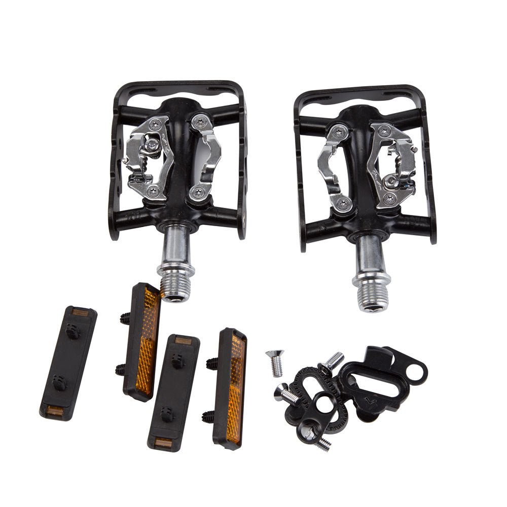 Entity CT15 Multi - Purpose Mountain Bike Pedals - Shimano SPD Compatible with Cleats