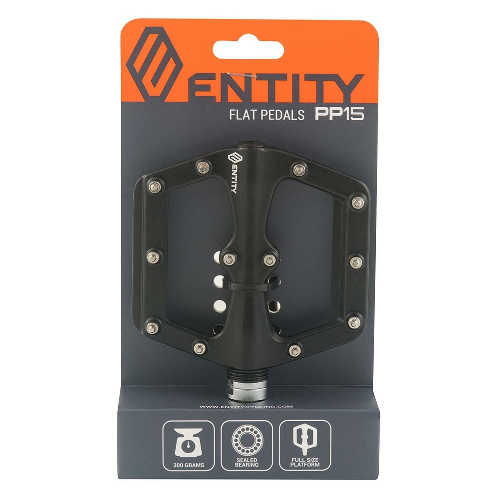 Entity PP15 Sealed Bearing Alloy Flat Pedals