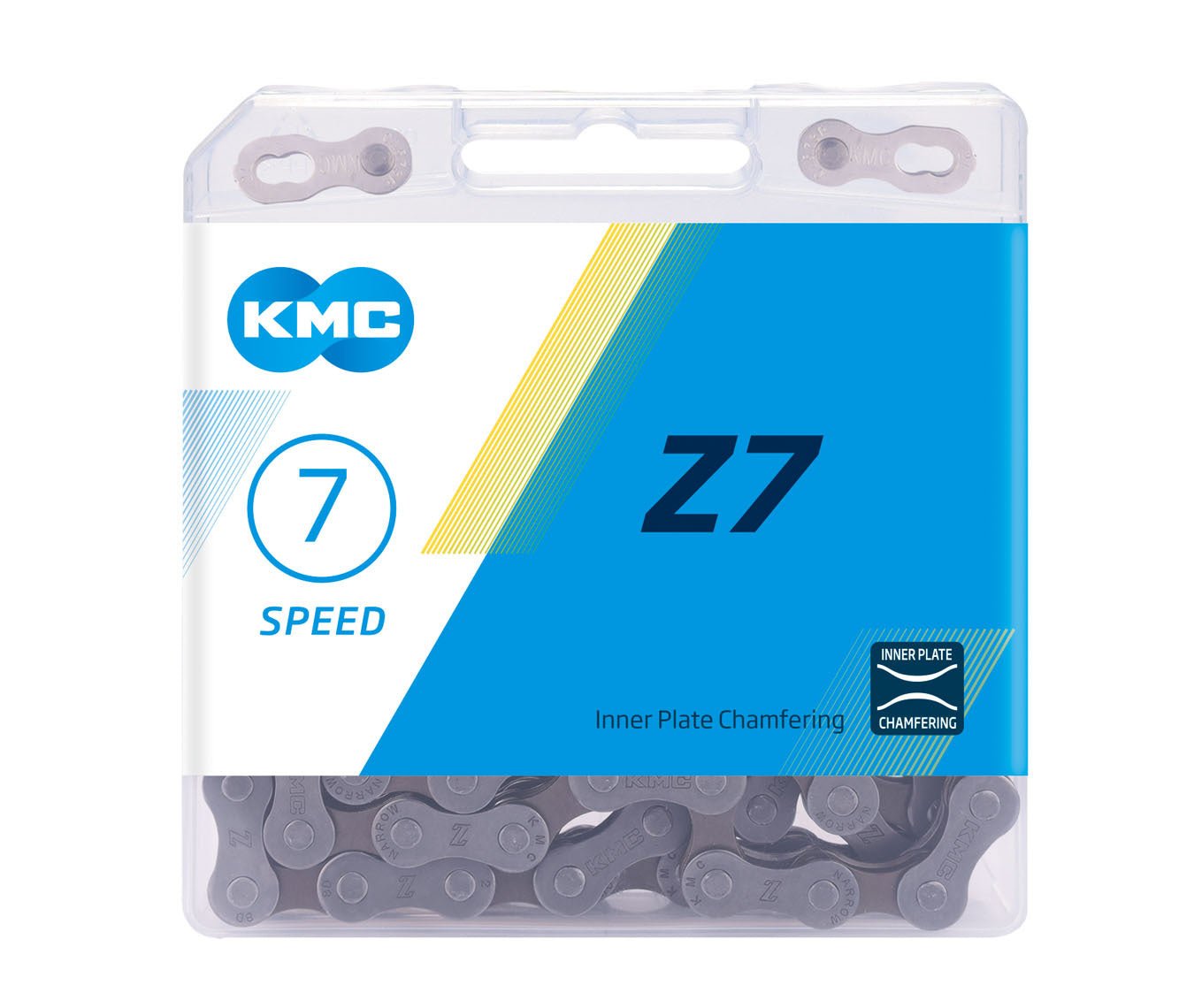 KMC Z7 - 6-7-8 Speed MTB-Road Bike Chain 116L