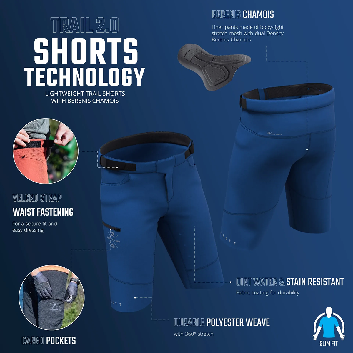 Leatt MTB Trail 2.0 Shorts